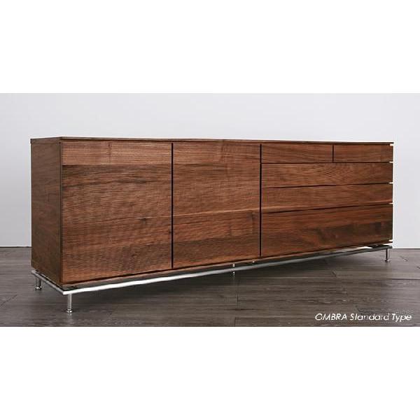 ombra オンブラ 180 リビングボード 開き戸タイプ 北欧サイドボード キャビネット 開梱設置