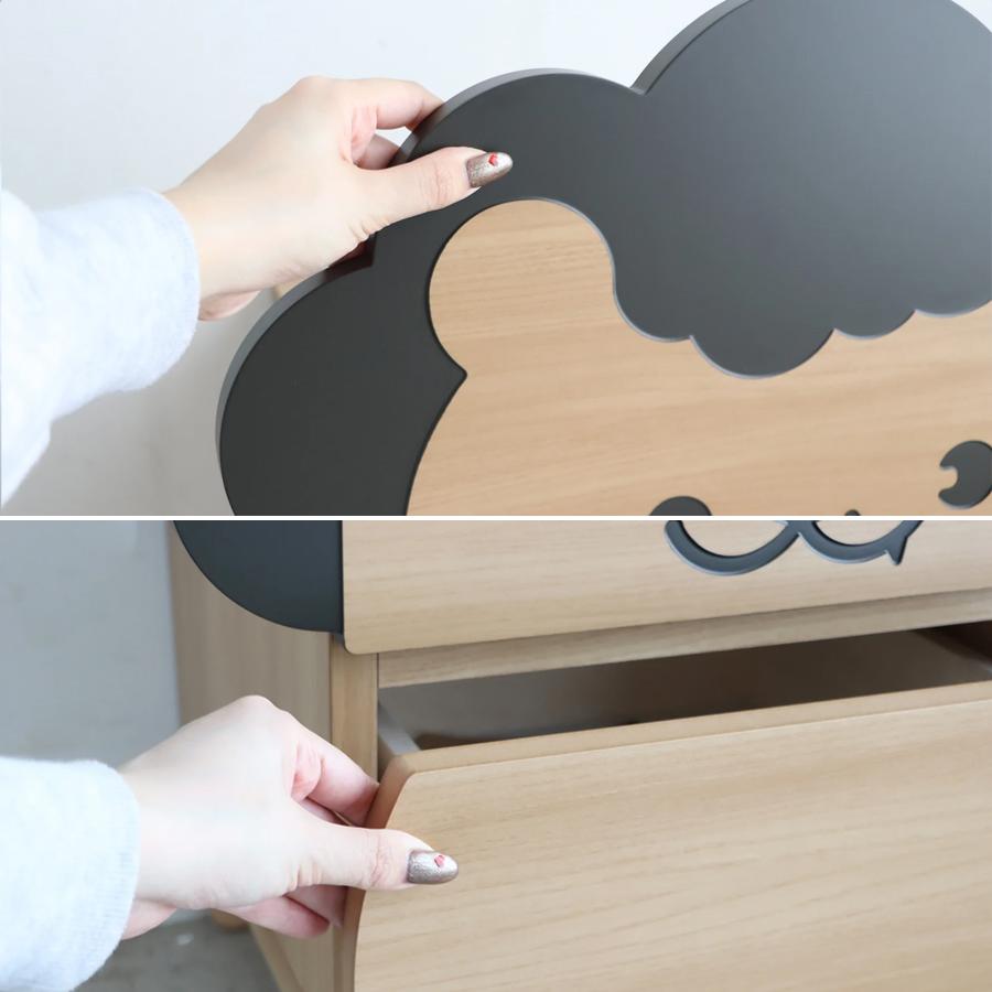 TRM かぐっこどうぶつ チェスト ナイトテーブル 動物型 子供部屋