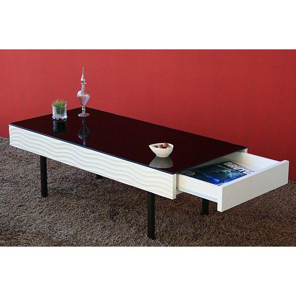 SULE LIVING TABLE シュール ガラスセンターテーブル リビングテーブル 