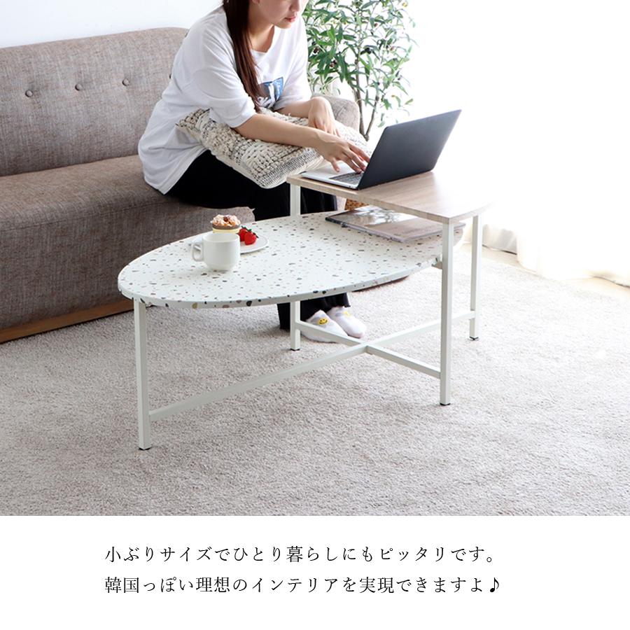リビングテーブル テラーゾ ローテーブル 122 テーブル : 大川家具