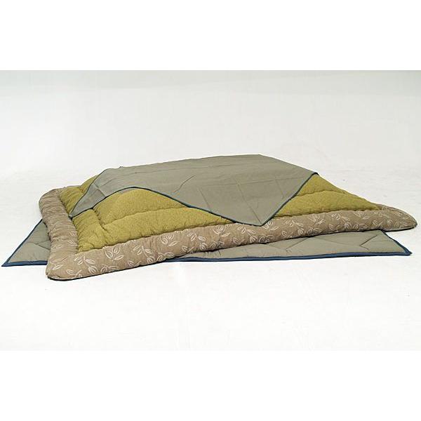 高級こたつ布団 敷ふとんセット 青浅黄 135〜150cm用 KF-181#50 : 大川