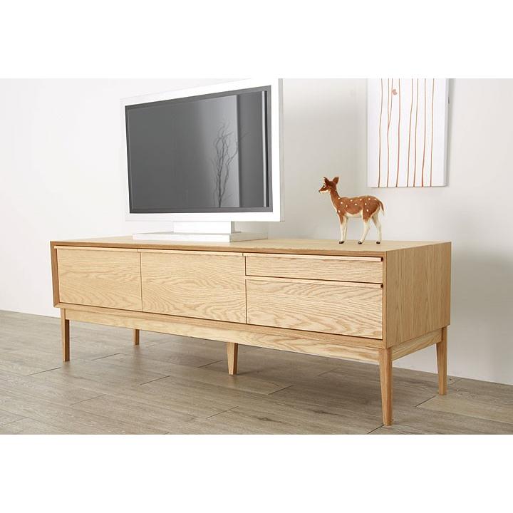 【美品】大川家具 TVボード 150cm ホワイトオーク★日本製★ REF LINE レフライン 150テレビボード ホワイトオーク 開梱設置