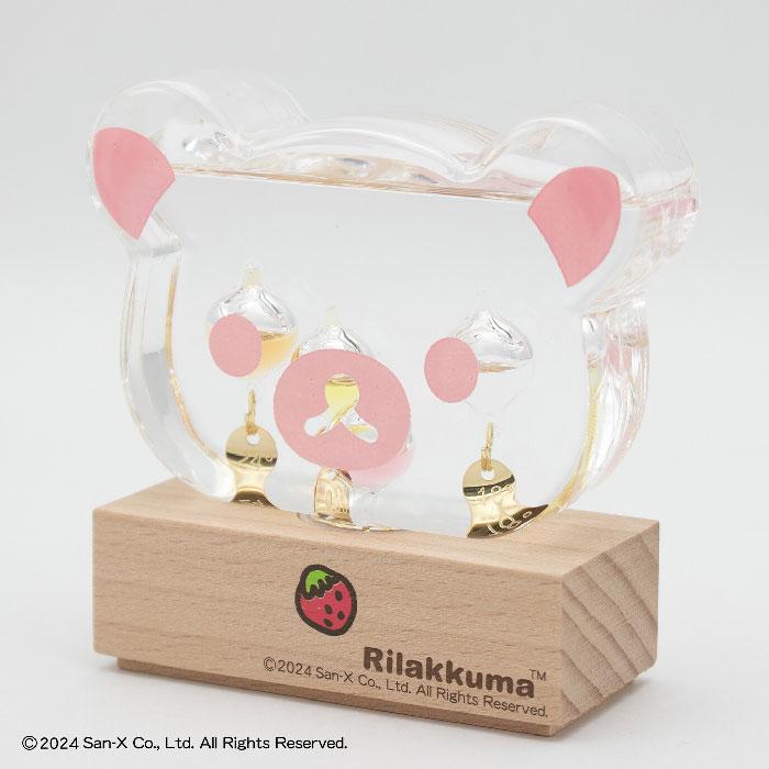 茶谷産業 Rilakkuma コリラックマ ガラスフロート温度計 150-333006 ガリレオ温度計 Fun Science 特価 : 木馬 ...