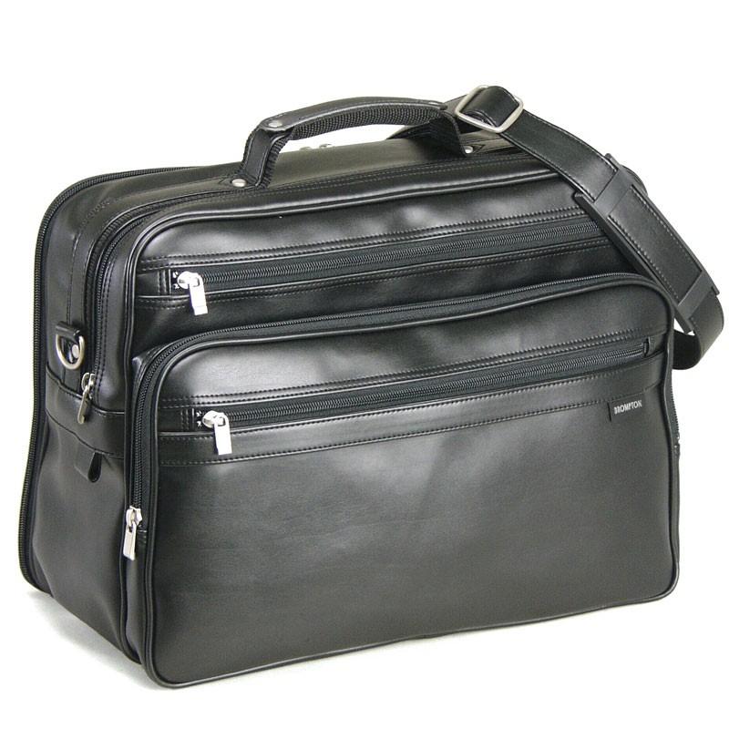 【BROMPTON】 ブロンプトン ショルダーバッグ 日本製 豊岡製鞄 メンズ B4 横型 KBN16274 送料無料 BROMPTON 合皮ショルダーバッグ フライトバッグ B4 幅40cm