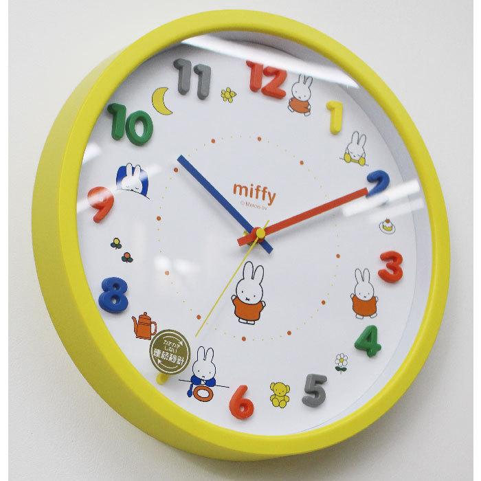アイコンウォールクロック ミッフィー Miffy カラフル 2926 1 乾電池付 Mf cf 2926 1 木馬家具 通販 Yahoo ショッピング