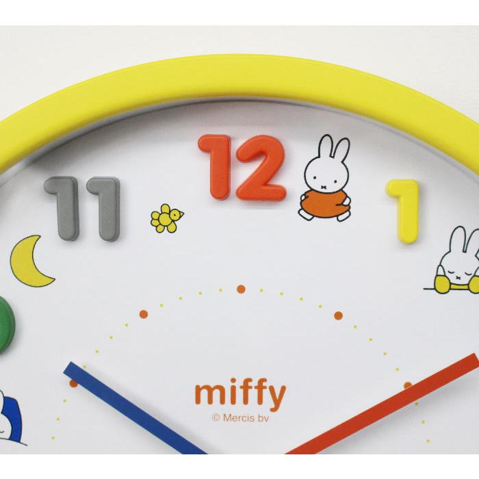 アイコンウォールクロック ミッフィー Miffy カラフル 2926 1 乾電池付 Mf cf 2926 1 木馬家具 通販 Yahoo ショッピング