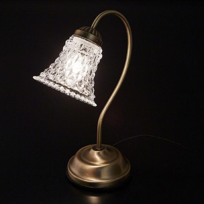 ロイヤルアーデン テーブルランプ　卓上ランプ タッチランプ ３段階調光機能 ロイヤルアーデンの3段階調光付きアンティーク調タッチランプ