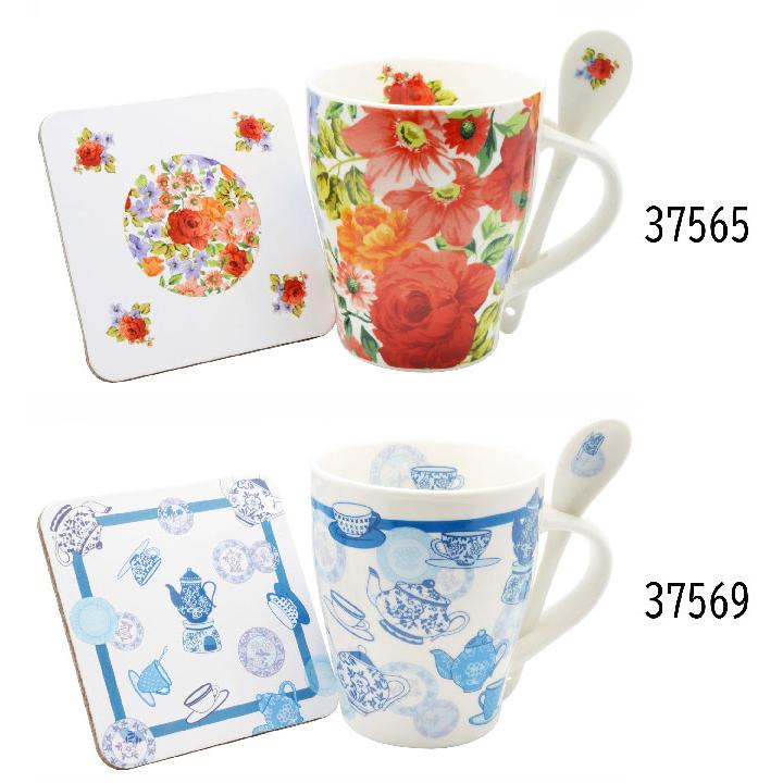ロイヤルアーデン スプーン・コースター付マグカップセット 37565