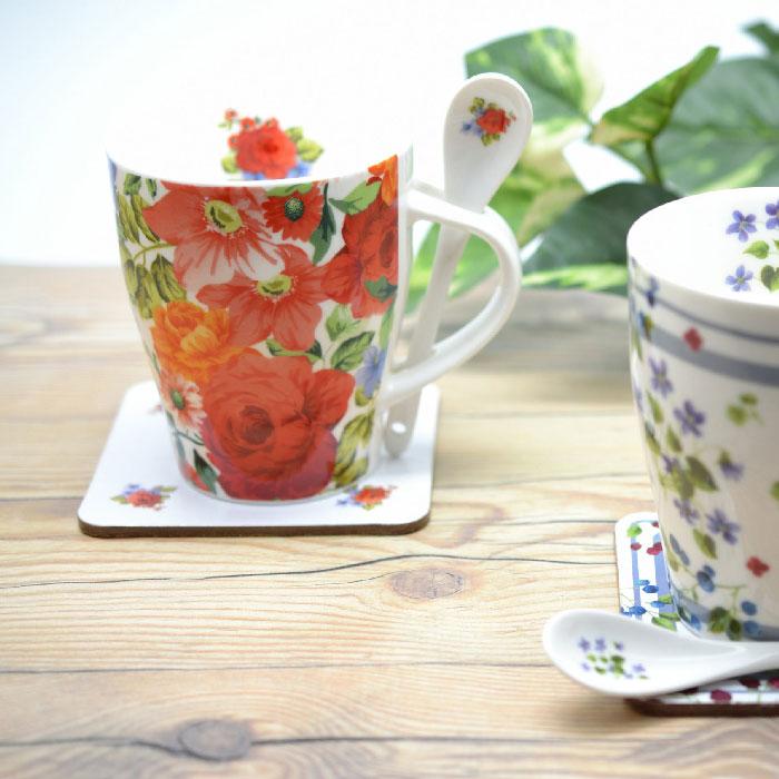 ロイヤルアーデン スプーン・コースター付マグカップセット 37565