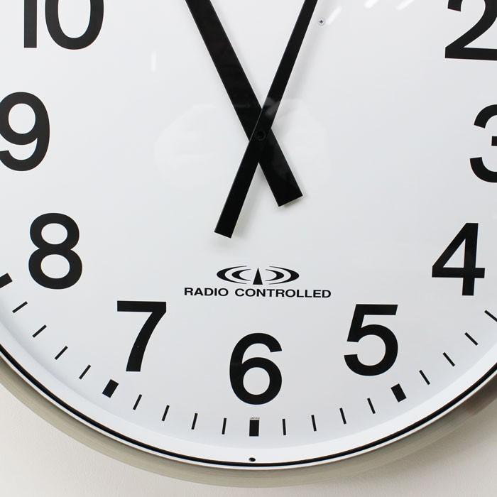 リズム 屋外用掛け時計 パルウェーブM611B 大型 防水飛散防止 送料