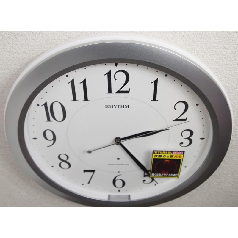 リズム　フラワーライト掛け時計 リズムフラワーライト掛け時計