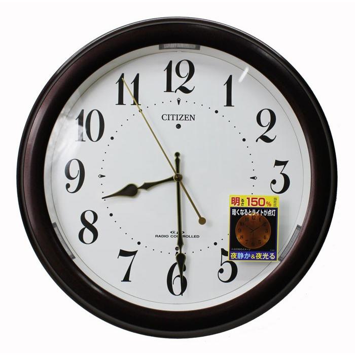 CITIZEN (リズム時計工業株式会社)/ 電波時計(報時付掛時計) e-bloom_dclock-8my465-019