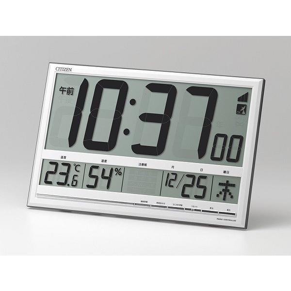お取り寄せ品 リズム時計 掛け時計 シチズン シルバーメタリック 送料無料 8RZ200-003｜mokubakagu｜02