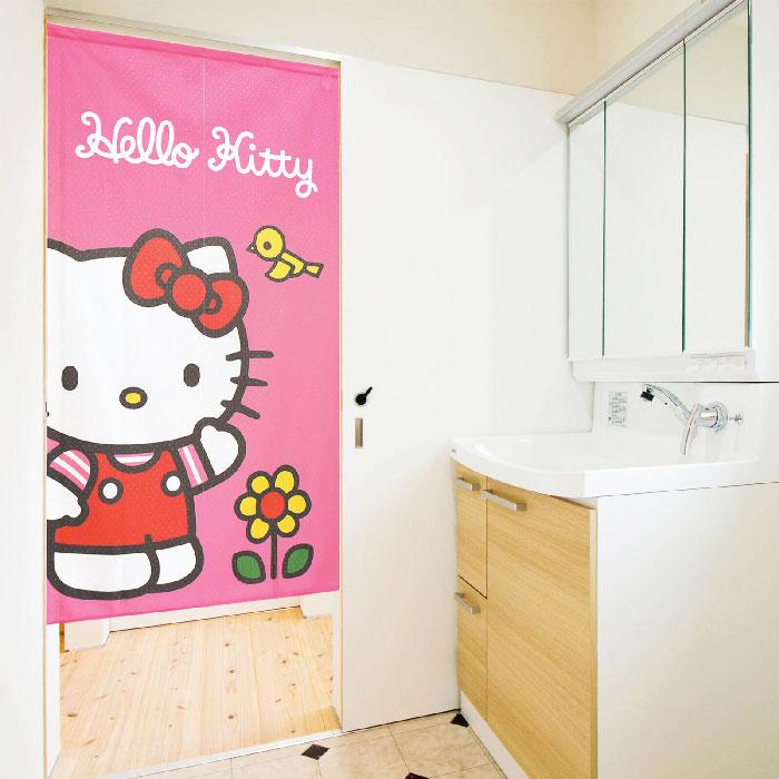 【激レア・未使用】ハローキティ のれん サンリオ ハローキティのれん 91927/92167/92169/92183/97498 5