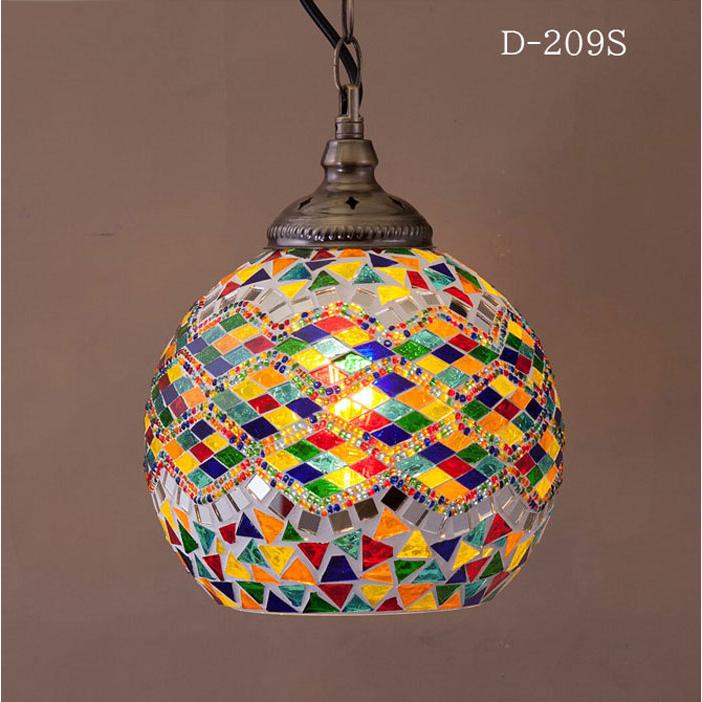 LEDペンダントランプ ジョルダン モザイクランプ Sサイズ 19cm D-205S
