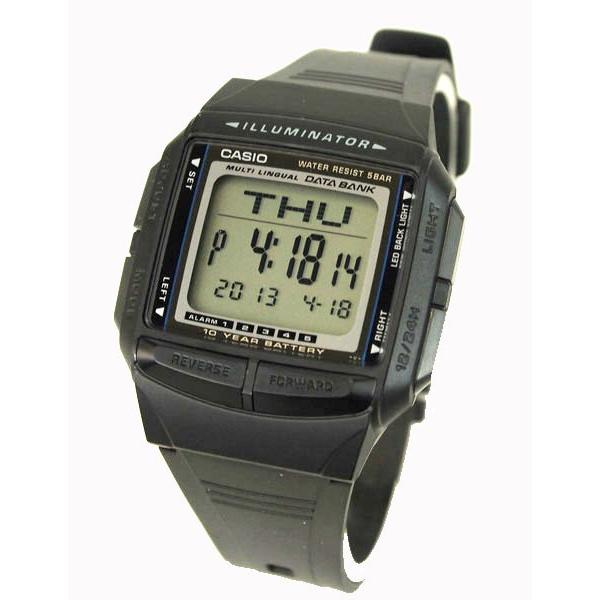 メール便 送料無料 カシオ Casio データバンク Data Bank 腕時計 Db 36 1ajf ブラック 10年電池 Db 36 1ajf 木馬家具 通販 Yahoo ショッピング