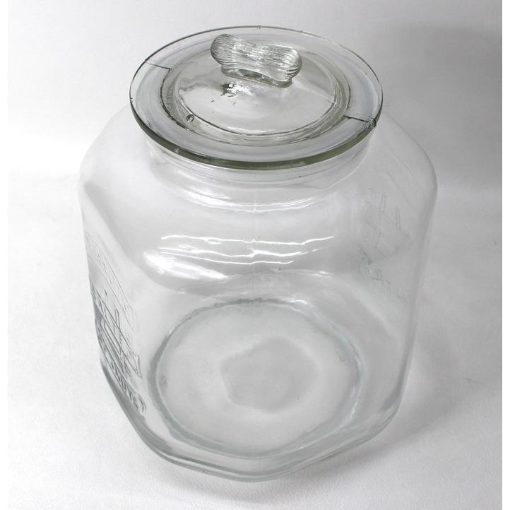 パッキン付きガラスビン ガラスの米びつ ピーナツガラス Mサイズ キャンディーポット 5l Dt Ch00 H05 5 Dt Ch00 H05 5 木馬家具 通販 Yahoo ショッピング