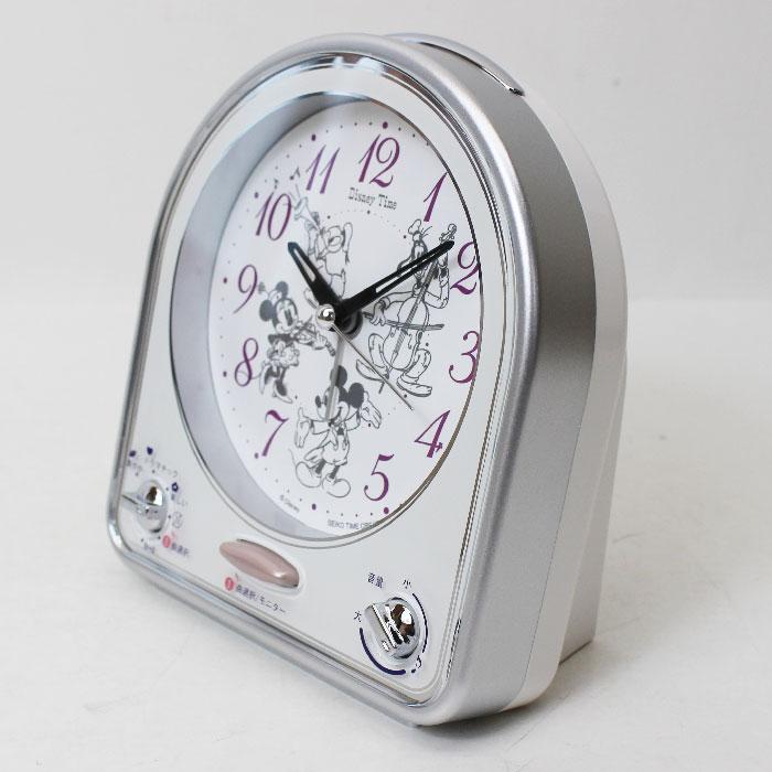 セイコー ディズニーキャラクター目覚まし時計 31曲搭載 FD486S : 木馬
