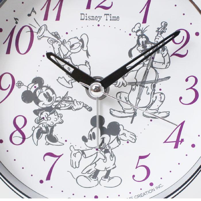 セイコー ディズニーキャラクター目覚まし時計 31曲搭載 FD486S : 木馬