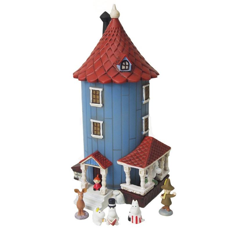 MOOMIN 送料無料 ムーミン屋敷LED付きフィギュアセット ムーミン MOOMIN 送料無料 ムーミン屋敷LED付きフィギュアセット ムーミン
