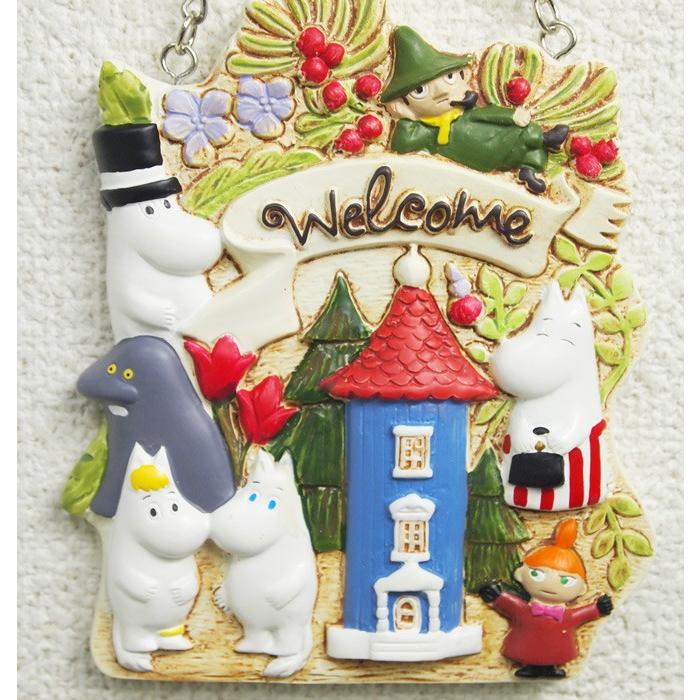 MOOMIN（ムーミン） ウェルカムボード ムーミン屋敷 KC5086、ムーミン