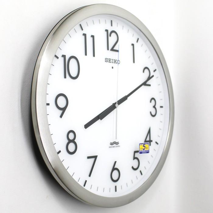 SEIKO セイコー電波掛け時計 大型 直径42.1cm オフィス