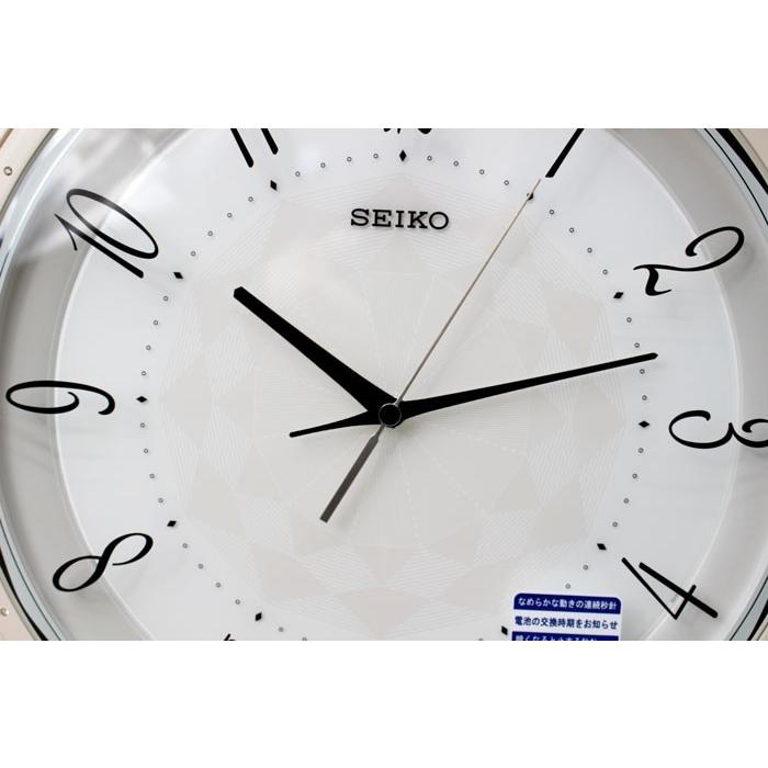 SEIKO 送料無料 訳あり特価 セイコー 電波掛け時計 電池切れ予告