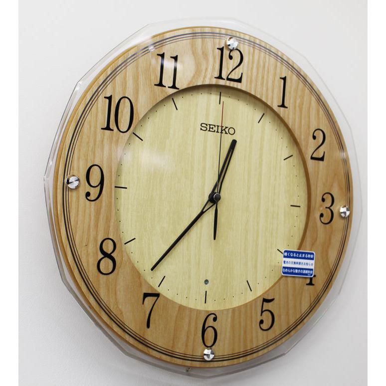 SEIKO（セイコー） 送料無料 訳あり特価 電波掛け時計 スタンダード