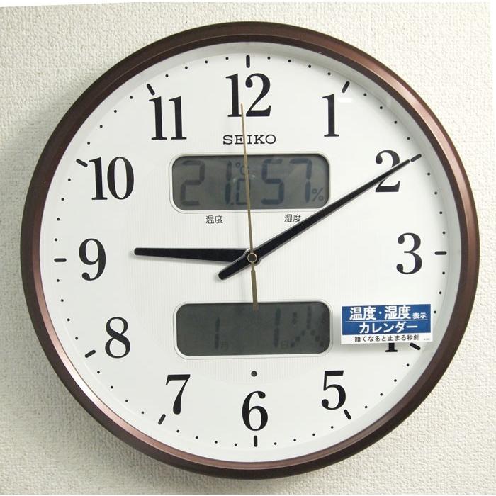 セイコー 掛け時計 直径35.0x5.2cm 電波 アナログ KX383B Amazon.co.jp: セイコークロック 掛け時計 茶メタリック 直径