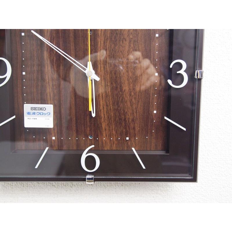 SEIKO（セイコー） 電波壁掛け時計 ナチュラルスタイル スクェアタイプ
