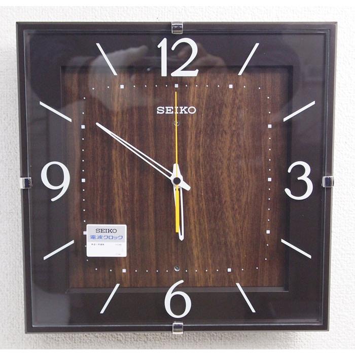 SEIKO（セイコー） 電波壁掛け時計 ナチュラルスタイル スクェアタイプ