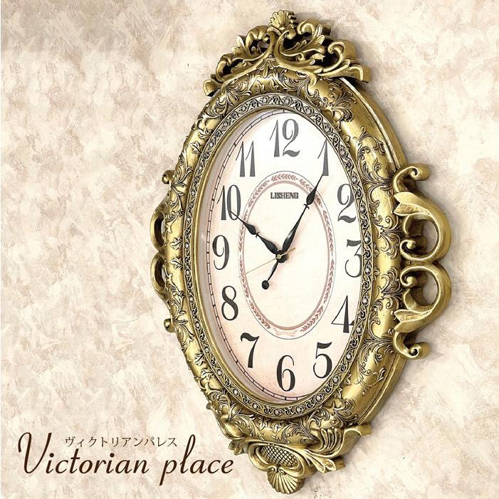 ビクトリアンパレス ウォールクロック ネグレスコ 時計 LS-8209L