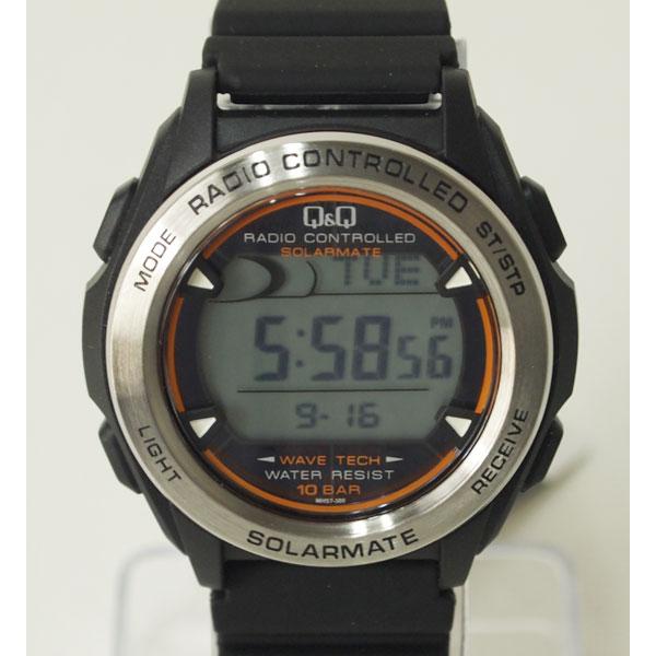 数量限定特価　シチズン Q&Q デジタル ソーラー電波腕時計 メンズ　MHS7-300｜mokubakagu｜03