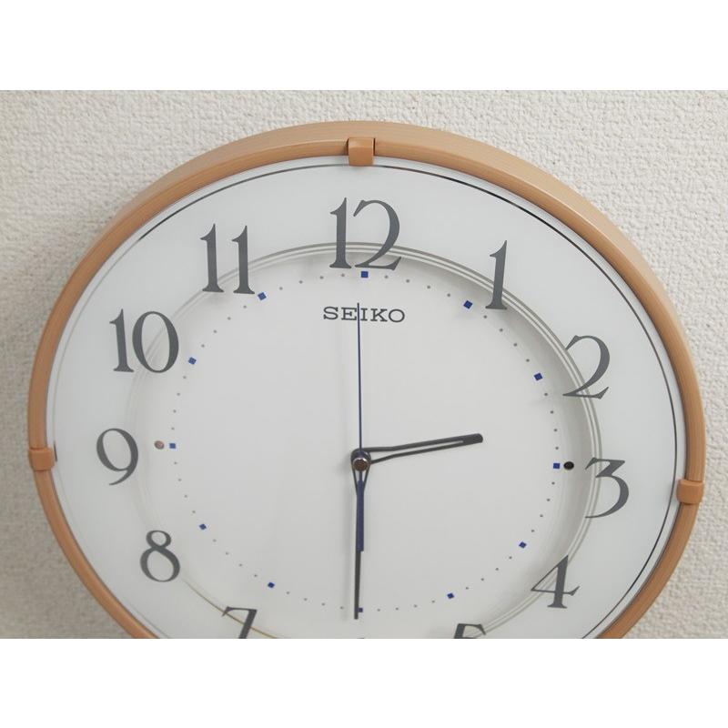 SEIKO（セイコー） ゆっくり振り子 ナチュラルスタイル 電波掛時計