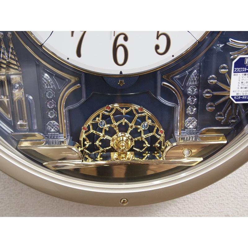 SEIKO セイコー からくり時計 電波掛け時計 ウエーブ SEIKO セイコー からくり時計 電波掛け時計 ウエーブ