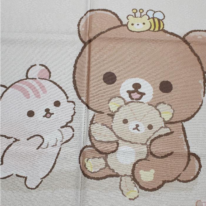 MANY ハンドメイド　クマのアップリケ付き暖簾 MANY ハンドメイド クマのアップリケ付き暖簾 女の子向け