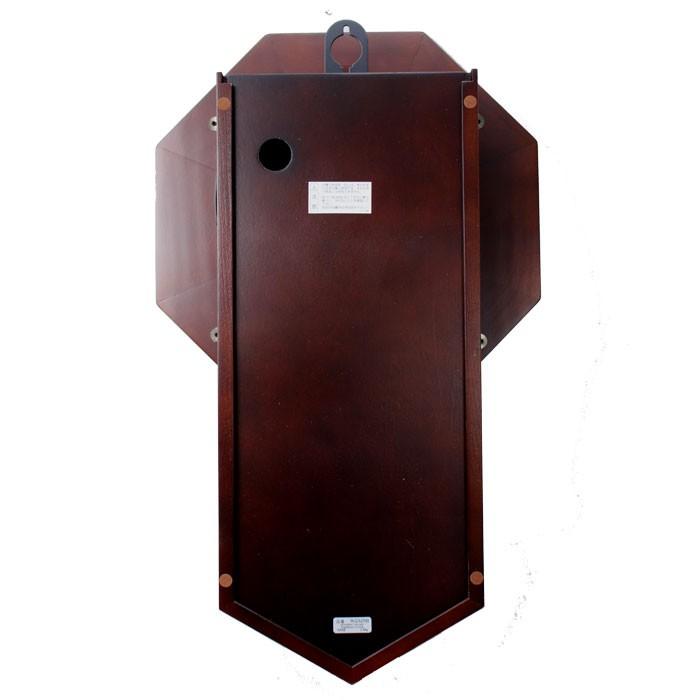 【新品未開封】SEIKO RQ325B 乾電池付　振り子時計　ボンボン時計レトロ SEIKO セイコー 掛け時計 報時時計 振り子時計 八角尾長 球面