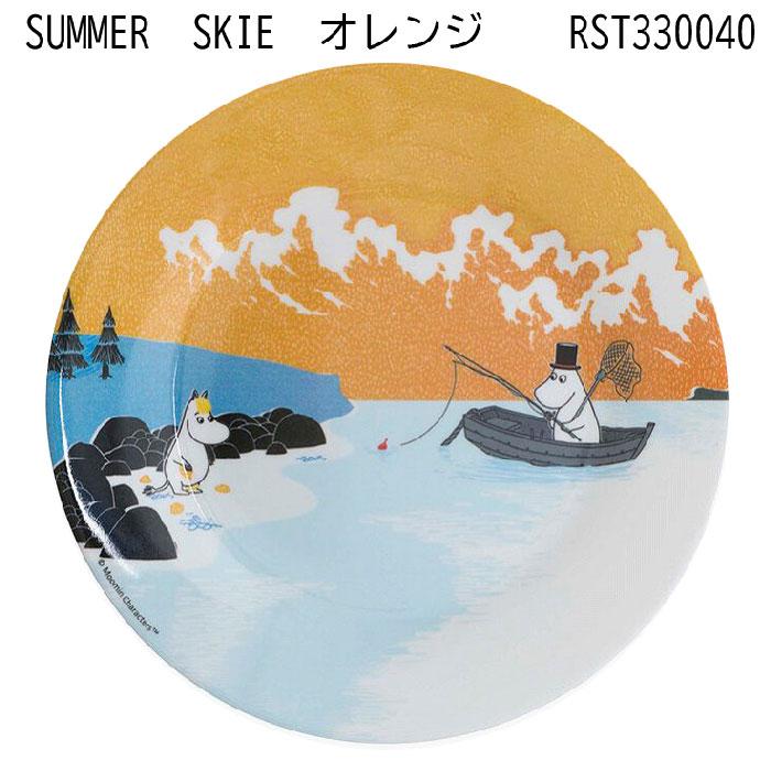 新品　from スウェーデン　ムーミン　 メラミンプレート オレンジ　北欧 楽天市場】ムーミン メラミンプレート moomin リトルミイ