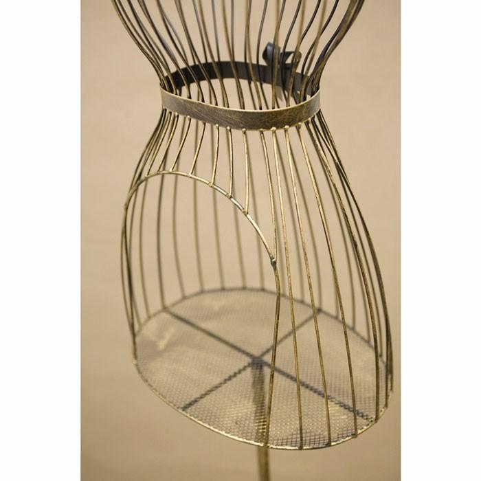 【美品】トルソー フレンチデザイン マネキン フレンチアイアン トルソー アイアン アンティーク ディスプレイ