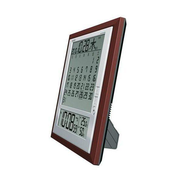 セイコー マンスリーカレンダー機能搭載 電波掛置兼用時計 SQ421B