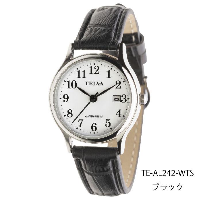 TELVA テルバ　時計 クレファー TELVA テルバ レディース腕時計 日付表示 日本製