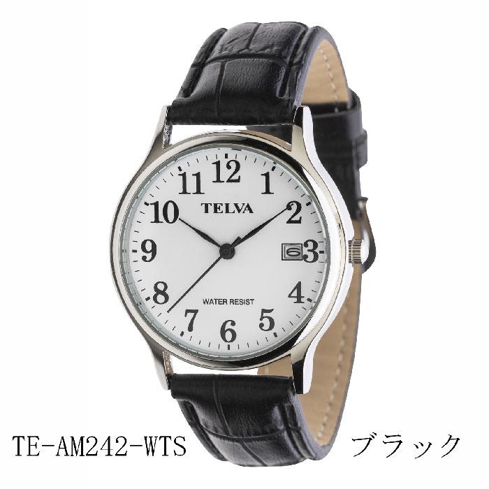 TELVA クレファー TELVA テルバ アナログウオッチ メンズ 腕時計 日付