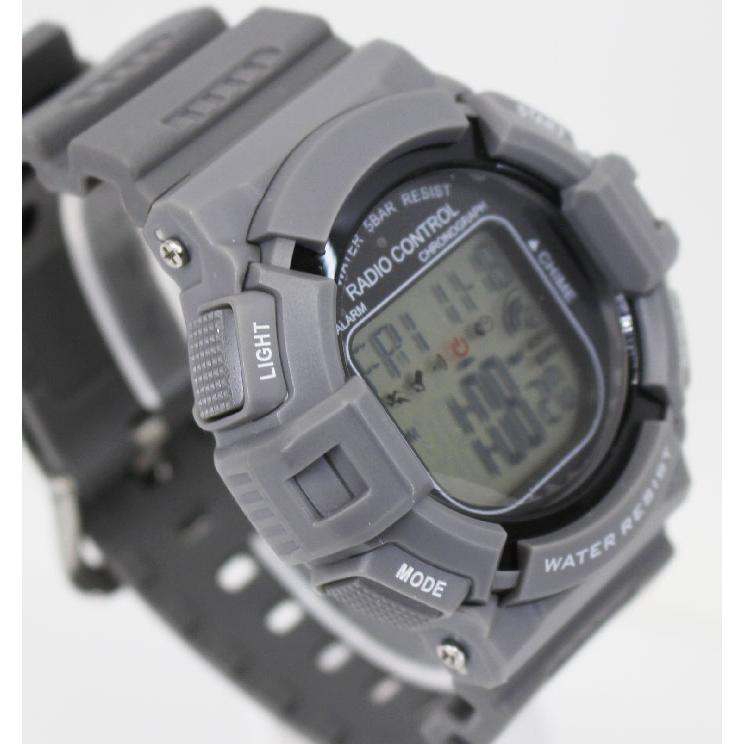 TELVA クレファー テルバ デジタルウオッチ 電波時計 メンズ 腕時計 TE