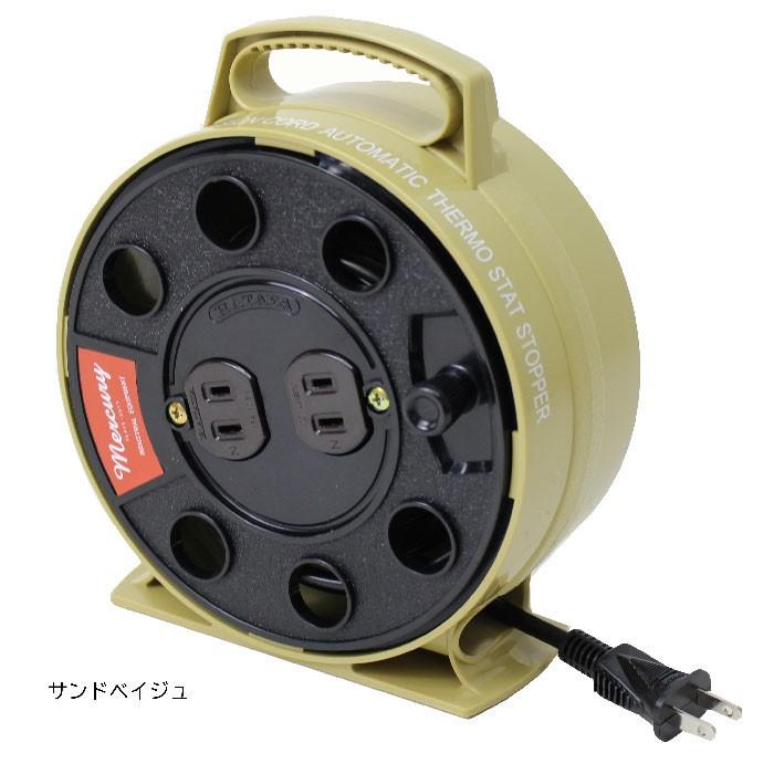 マーキュリー リーラー 5M 電源タップ コンセント 延長コード コード