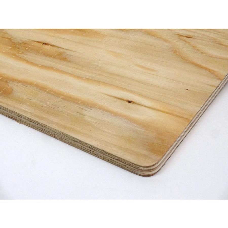 針葉樹合板（構造用合板）600×600mmR 厚み12mm JAS F 棚板