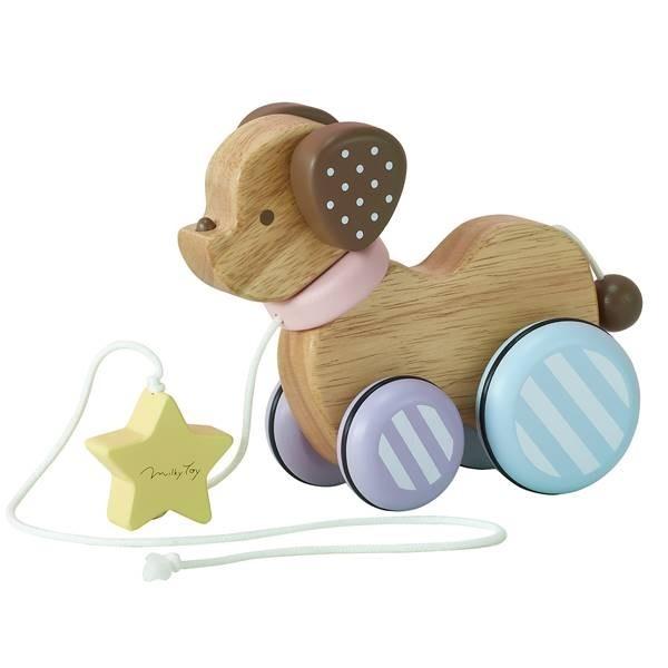 セール 登場から人気沸騰 木のおもちゃ おもちゃ 木製 プルトイ 犬 赤ちゃん 出産祝い 1歳 誕生日プレゼント 男 女 エドインター キャンディパピー Pmajk Gov Pk