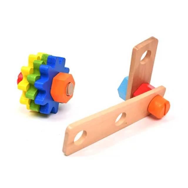 大工さんごっこ 木のおもちゃ 工具セット スモールカーペンターセット