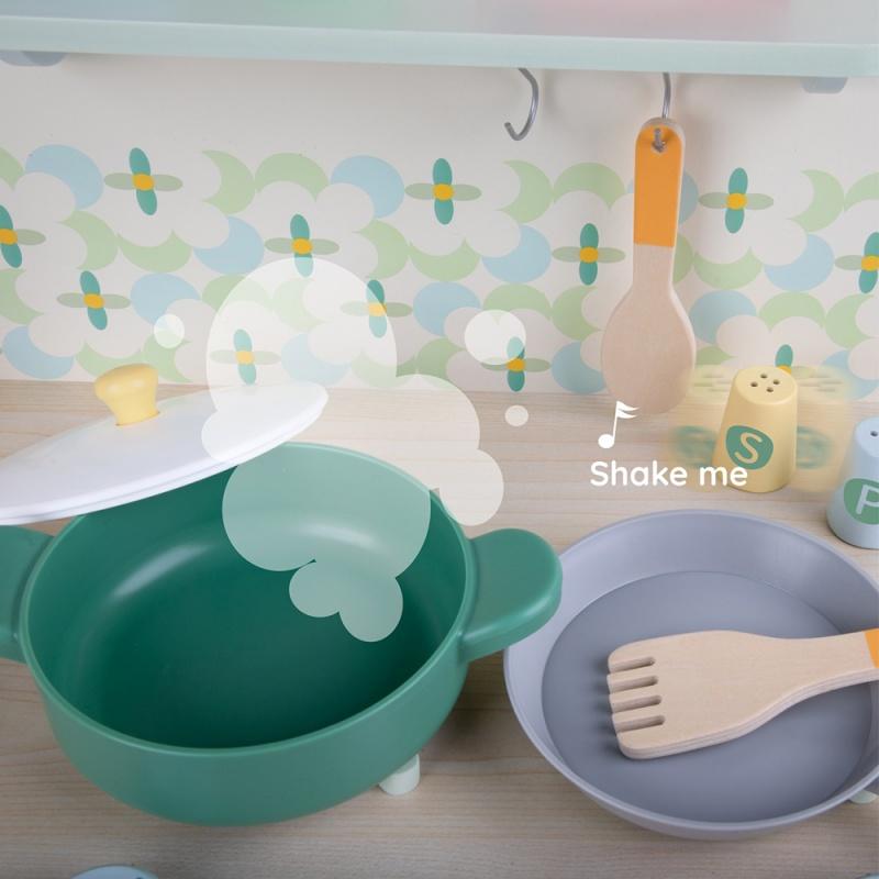 ままごと キッチン 木製 木のおもちゃ おままごとセット 3歳 4歳 誕生日 プレゼント ナチュラルキッチン クリスマスプレゼント_3