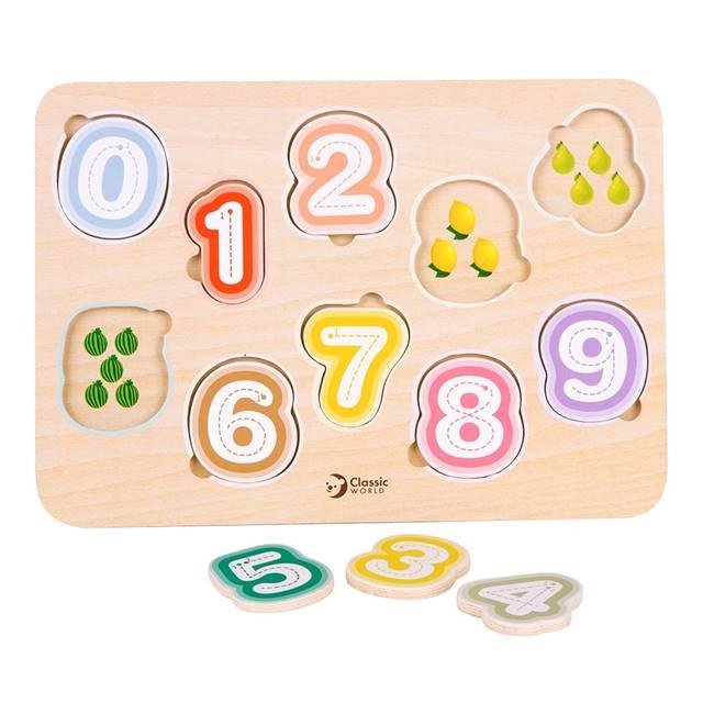 型はめ パズル 数字 かず 知育玩具 2歳 3歳 ナンバーパズル｜mokuguru｜02