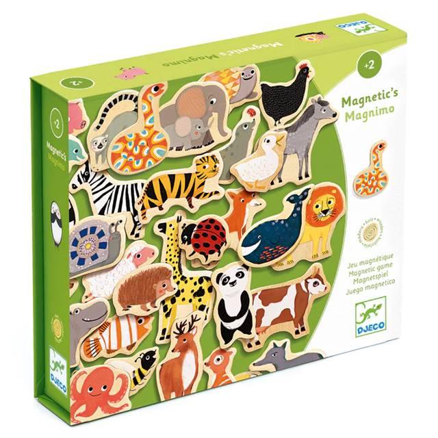 DJECO（ジェコ） マグニモ マグネット 動物 磁石 ホワイトボード 子供